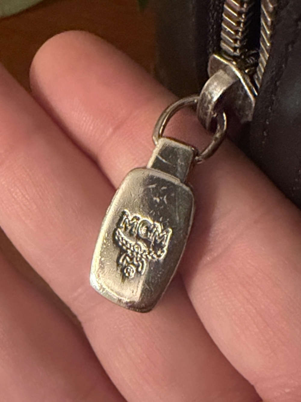 MCM Black Visetos Mini Satchel with Silver Hardware - Picture 8 of 14